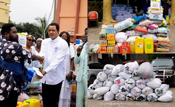CACI Bantama Central donates GH¢200,000 worth of relief items to vulnerable groups