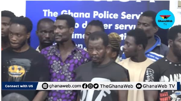 ‘They were shocked!’ - Watch robbery suspects react as IGP plays alleged robbery videos