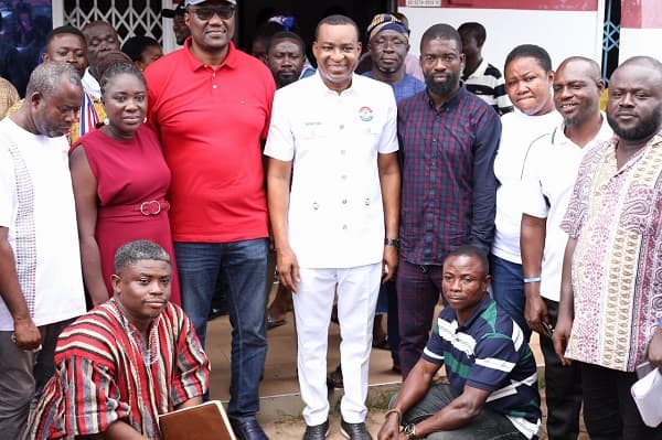 'Stay loyal to Dr Bawumia's cause' - Dr Ayew Afriye charges newly sworn-in NPP executives