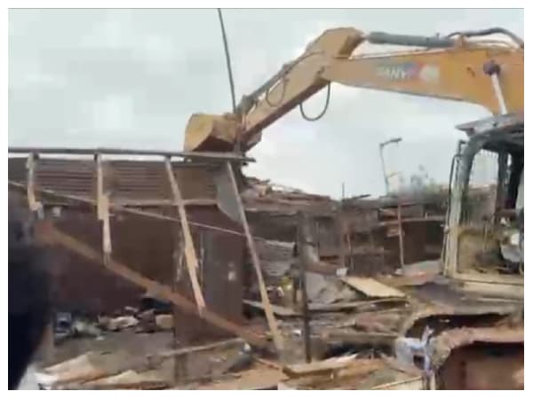 Asokore Mampong Assembly demolishes suspected criminal hideout