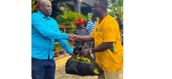 Samuel Owusu Amankwaa extends support to flood victims