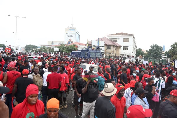 ‘The street is for Bawumia now’ - Aggrieved Ghanaians join NPP demo