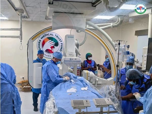 28 Ghanaian children with heart diseases receive life-saving interventions