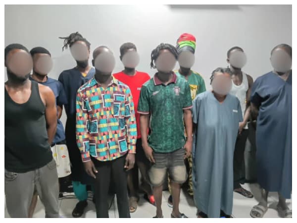NACOC arrests 10 suspected drug offenders in Cape Coast raid