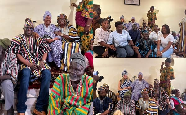 Climate Change Minister pays courtesy call on Samini Paramount Queen Mother