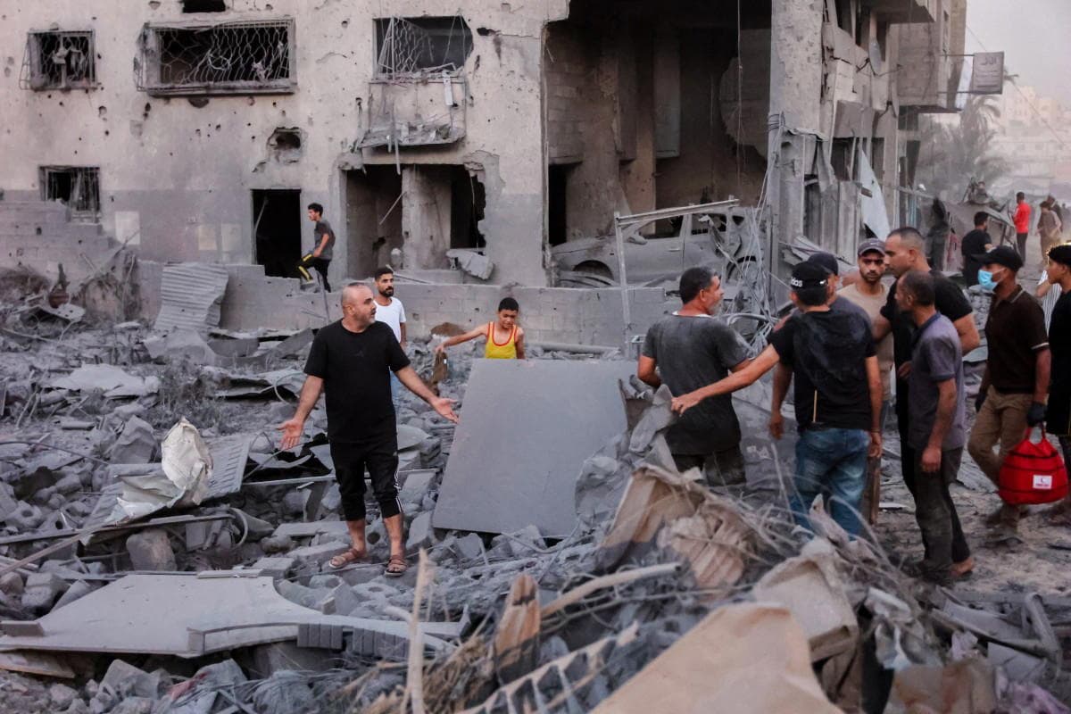 Israel army strikes Gaza mosque, says used for Hamas ‘weapons storage’