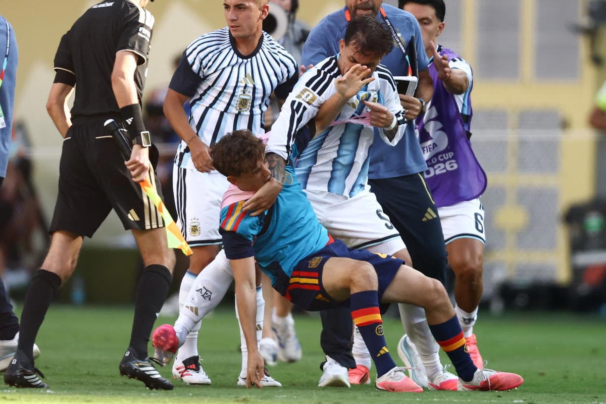Argentina players face FIFA investigation over World Cup final altercation with Spain