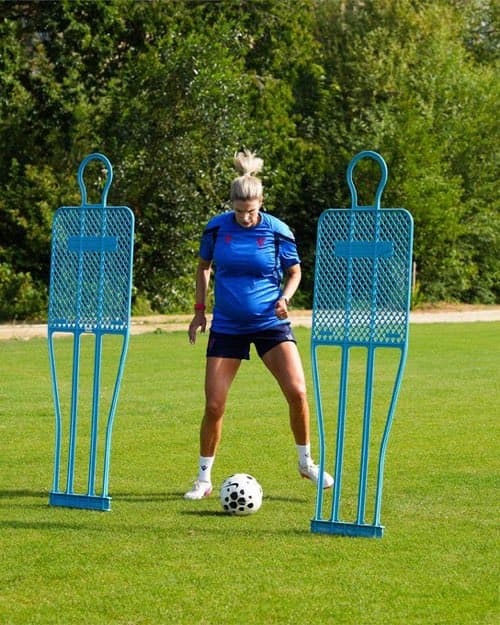 7-month pregnant Crystal Palace star joins pre-season training