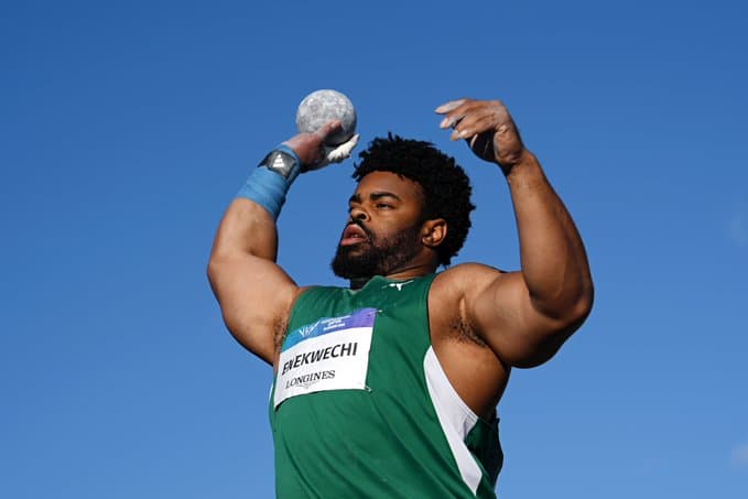 Enekwechi makes history with Nigeria’s first-ever Commonwealth Games shot put gold