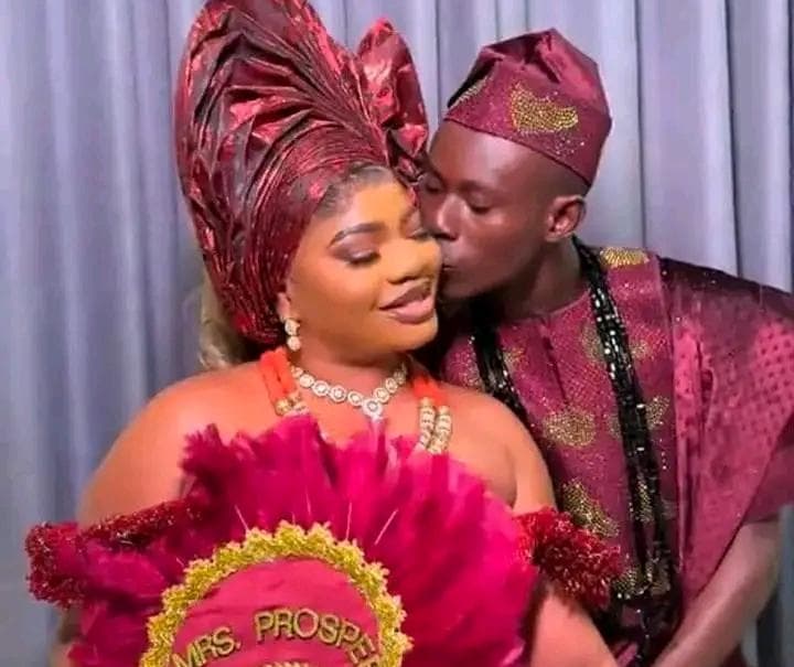 ‘I never told anyone not to marry’ — GehGeh defends self after wedding goes viral