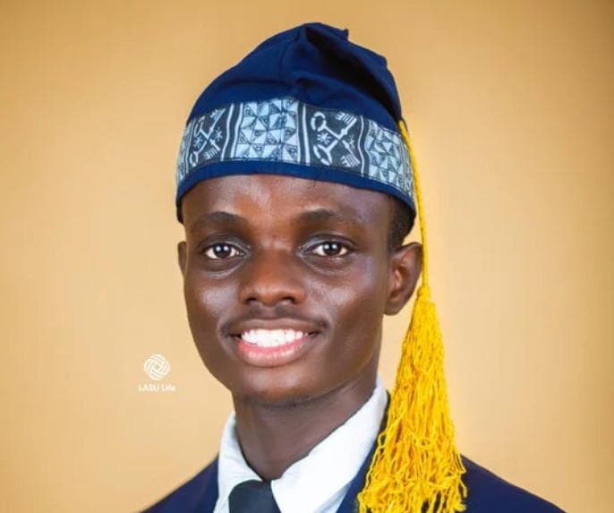How LASU’s Aerospace Engineering graduate, Adebanjo Oluolamide, achieved 4.97 CGPA