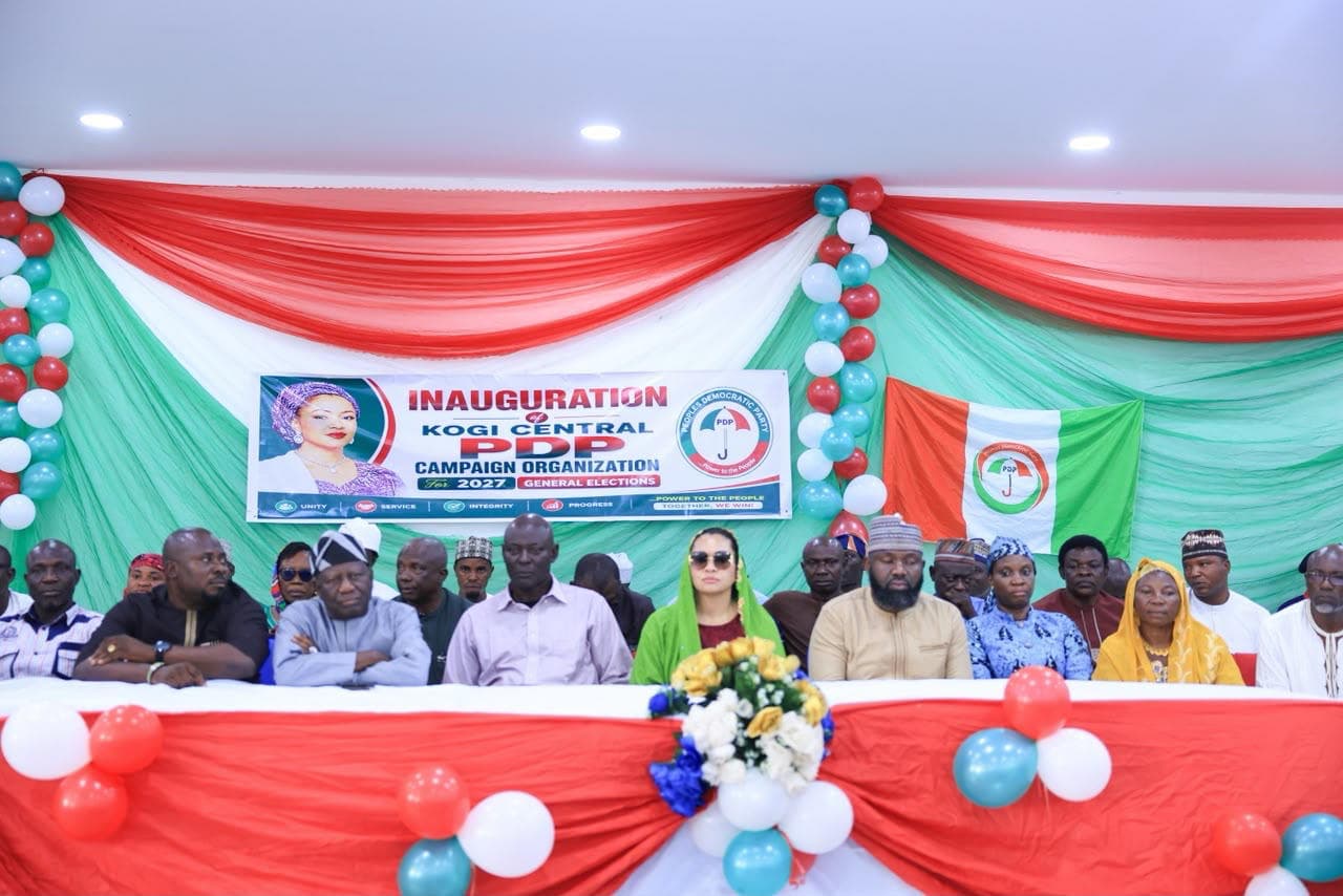2027: Kogi Central PDP inaugurates campaign council, names Etudaiye DG
