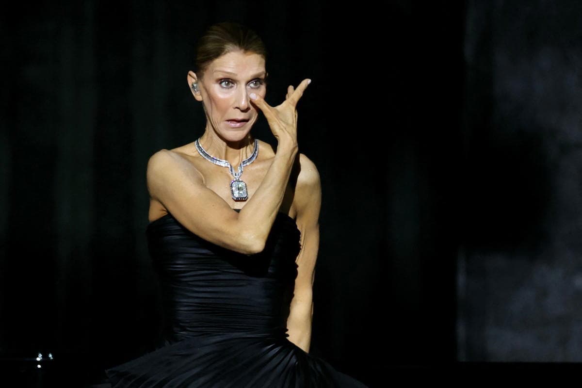 Celine Dion kicks off first full concert in six years