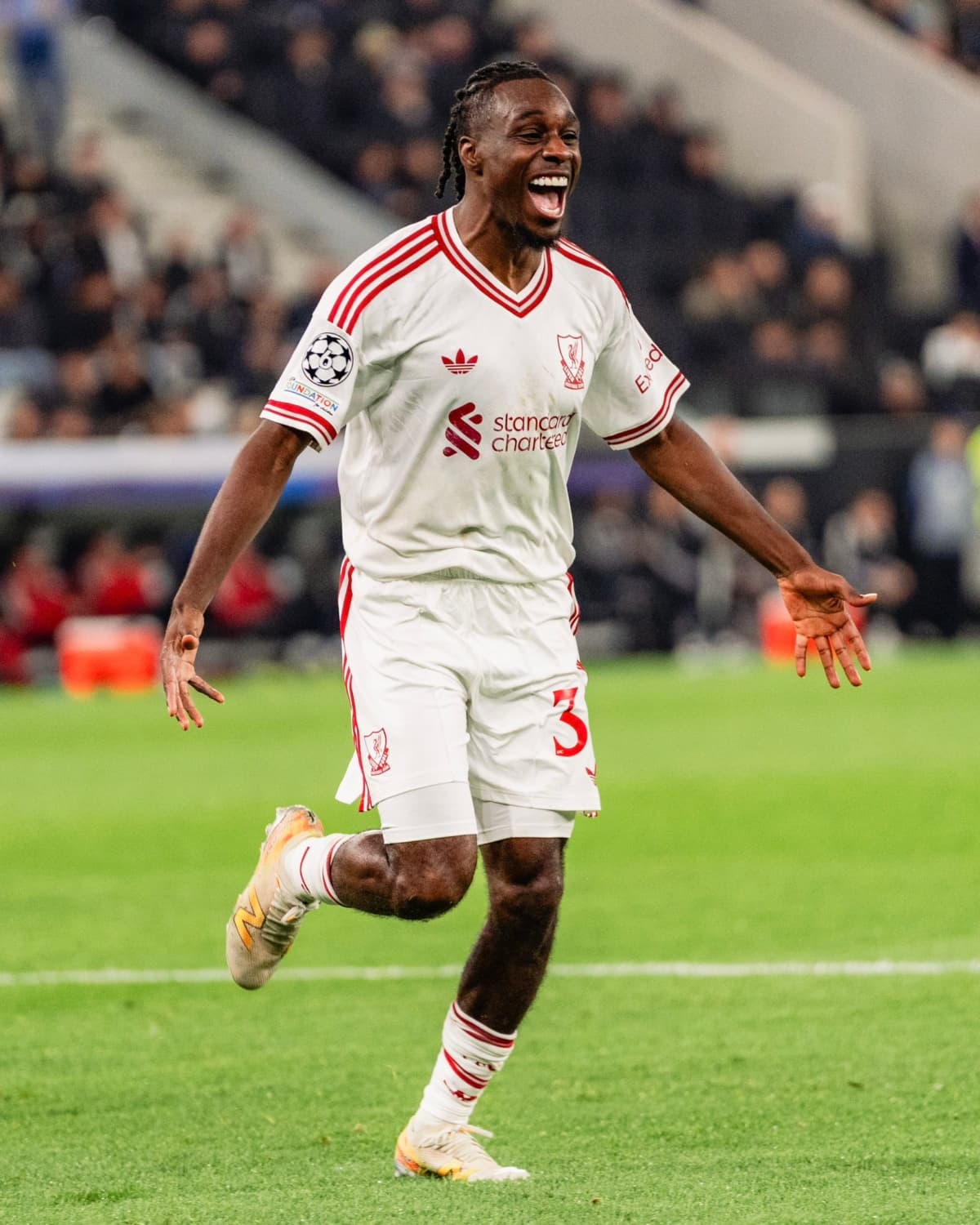 2026/27 Champions League: Dutch-Ghanaian Frimpong powers Liverpool past LASK with goal and two assists