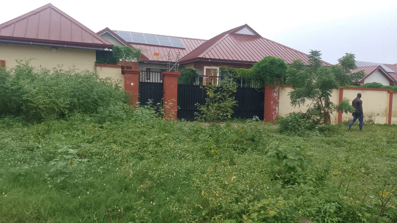 Weeds take over Judicial Service bungalow at Wenchi, key staff rent private accommodation