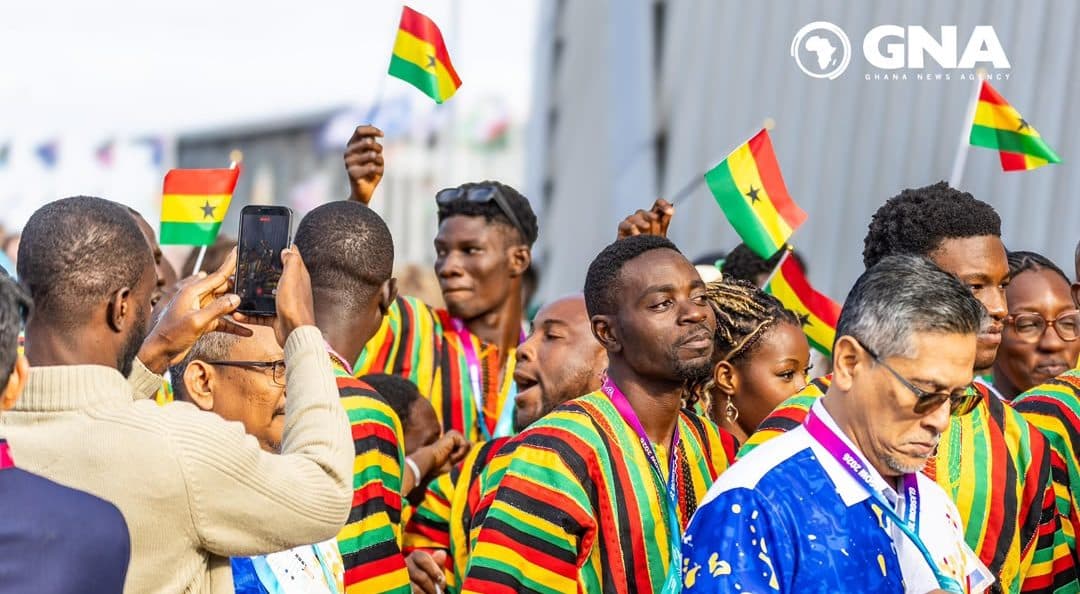 Team Ghana makes colourful entrance as King Charles opens Commonwealth Games in Glasgow
