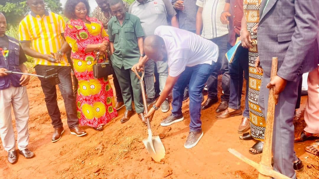 Western North NDC cuts sod for ultra-modern party office