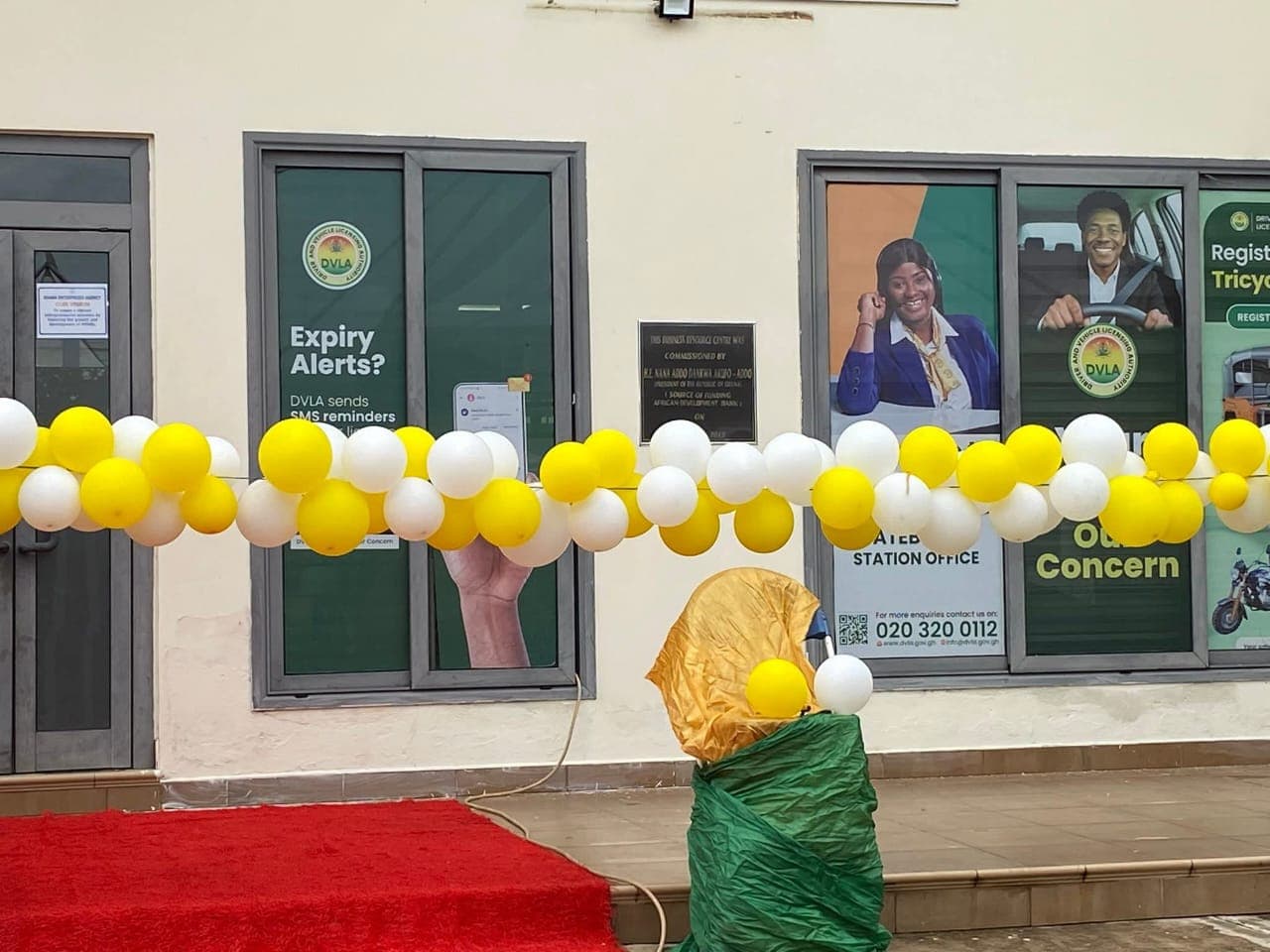 DVLA opens new office at Atebubu