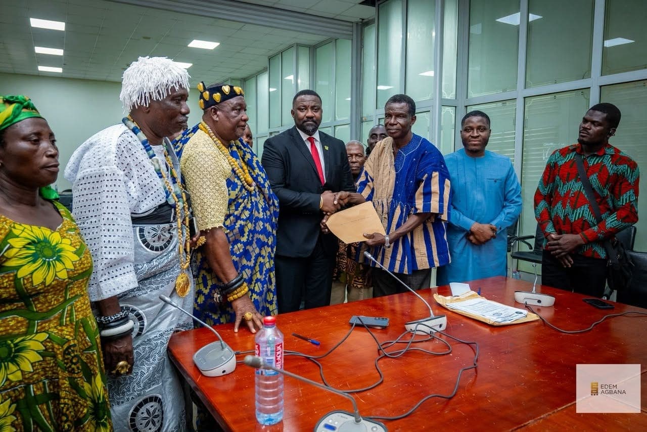 Ketu North MP led delegation petitions government over deteriorating Weta Irrigation Scheme