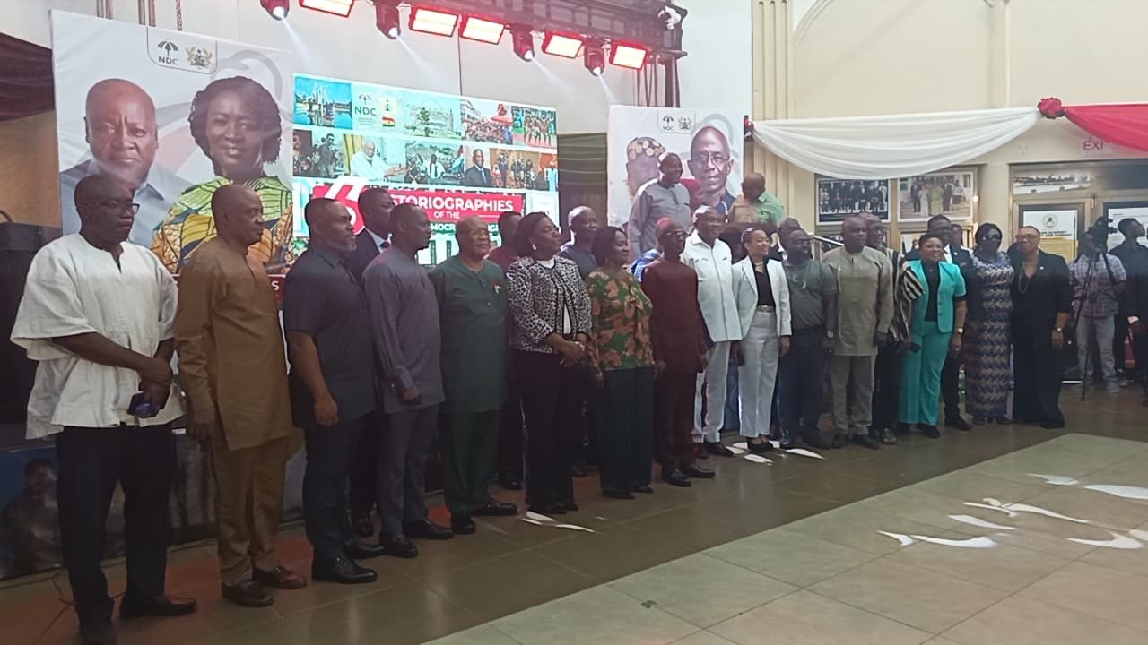 NDC launches six publications documenting party’s history, preserve institutional memory