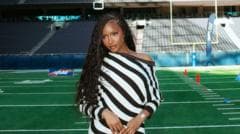Afrobeats singer Ayra Starr on making history at her NFL half-time show