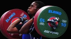 The athlete from Cameroon who has never held her Olympic medal