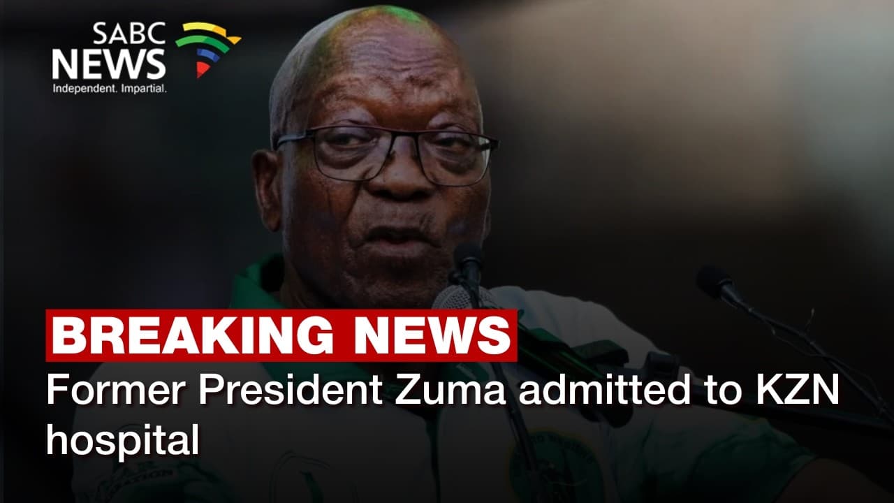 Zuma recovering well in hospital