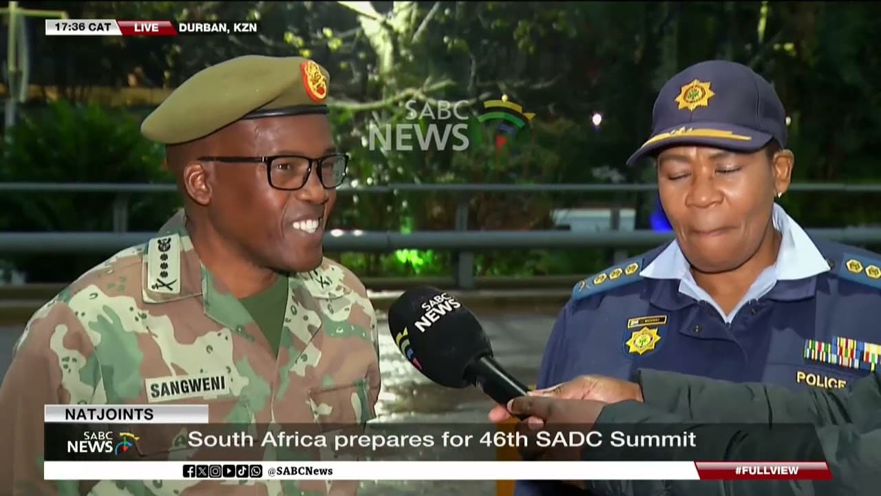 NATJOINTS declares security forces ready for SADC Summit