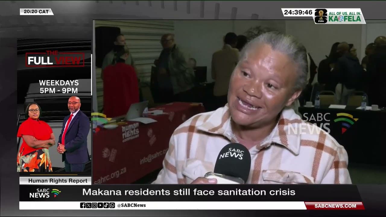 SAHRC report reveals severe sewage crisis in parts of Eastern Cape