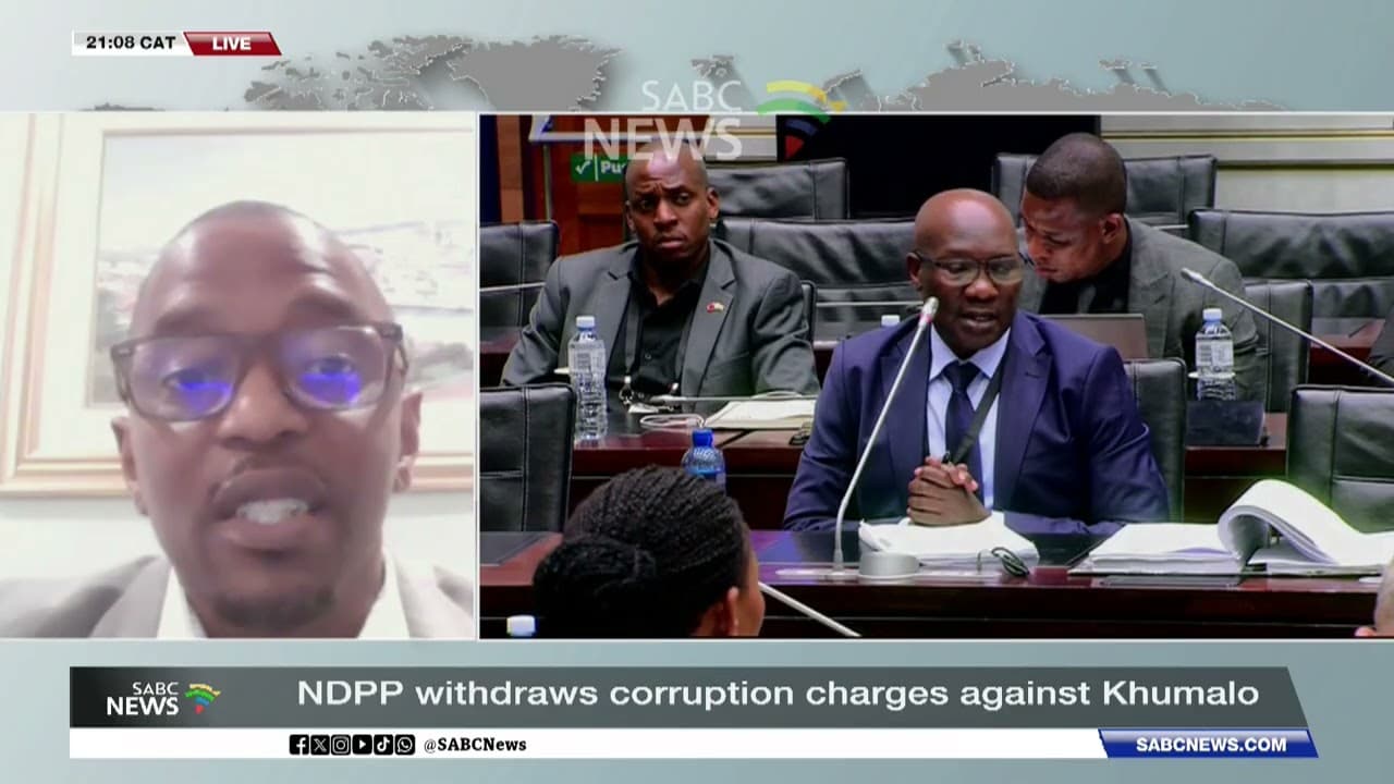 NPA to formally withdraw charges against Khumalo, seven others