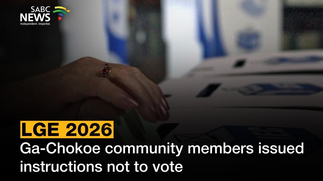 Ga-Chokoe community in Limpopo boycott voter registration