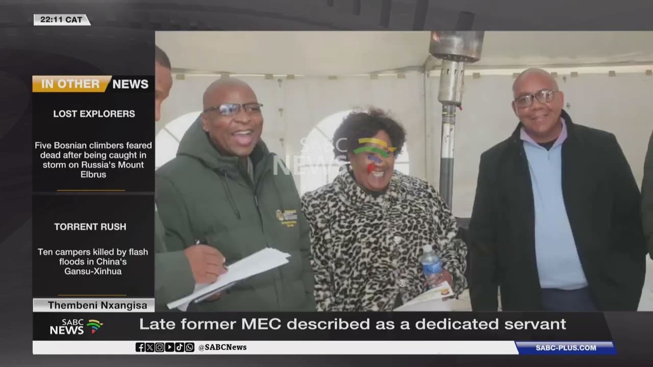 Govt leaders, family gather for former MEC Thembeni Nxangisa funeral