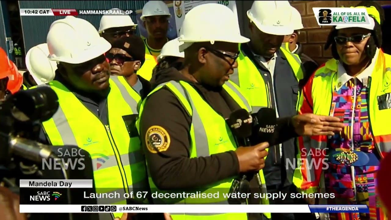 Water treatment plant pours renewed hope into Hammanskraal
