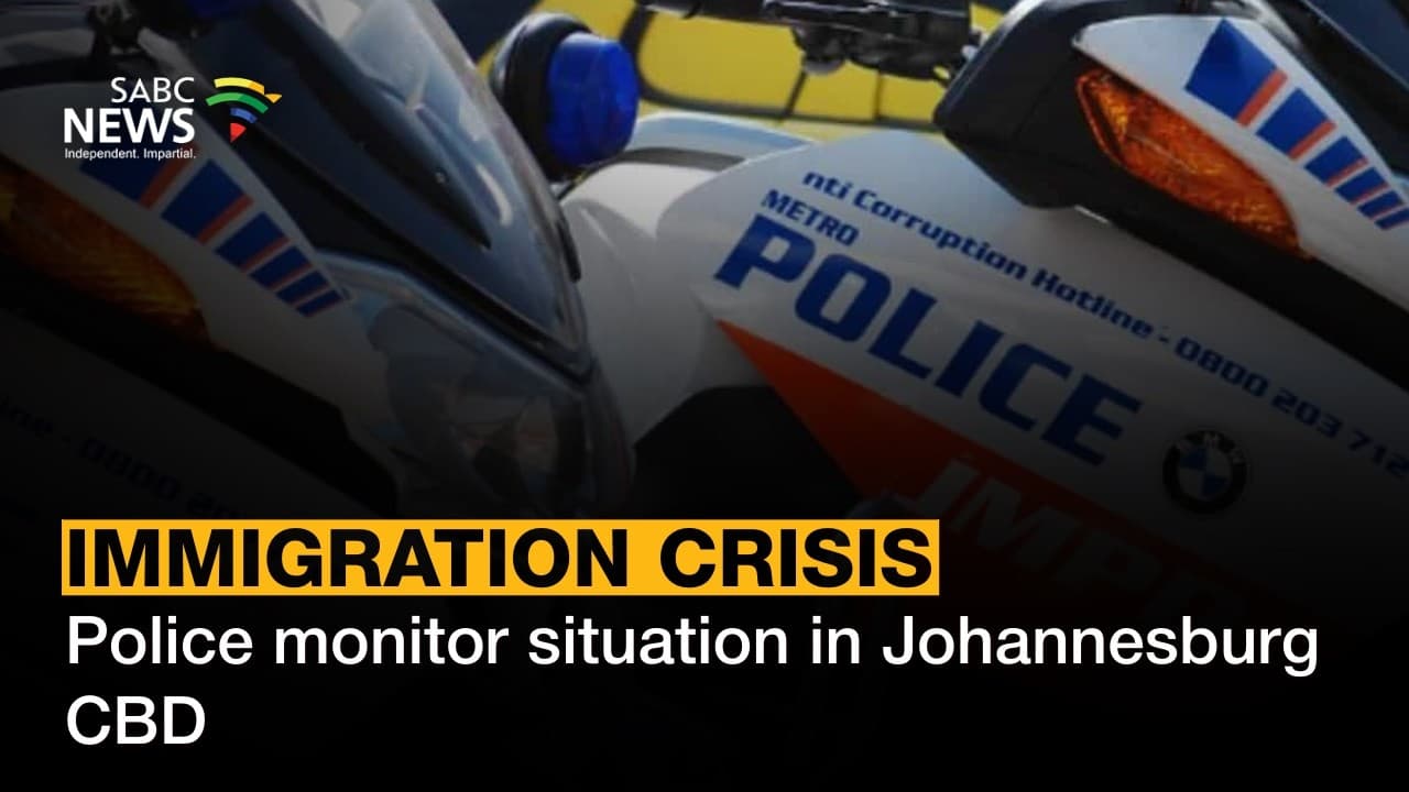 Calm restored in Johannesburg CBD after violent protest