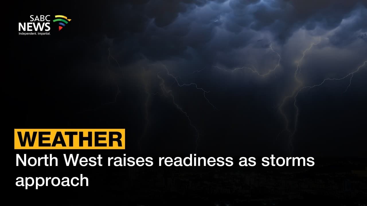 Strong winds cause damage in North West