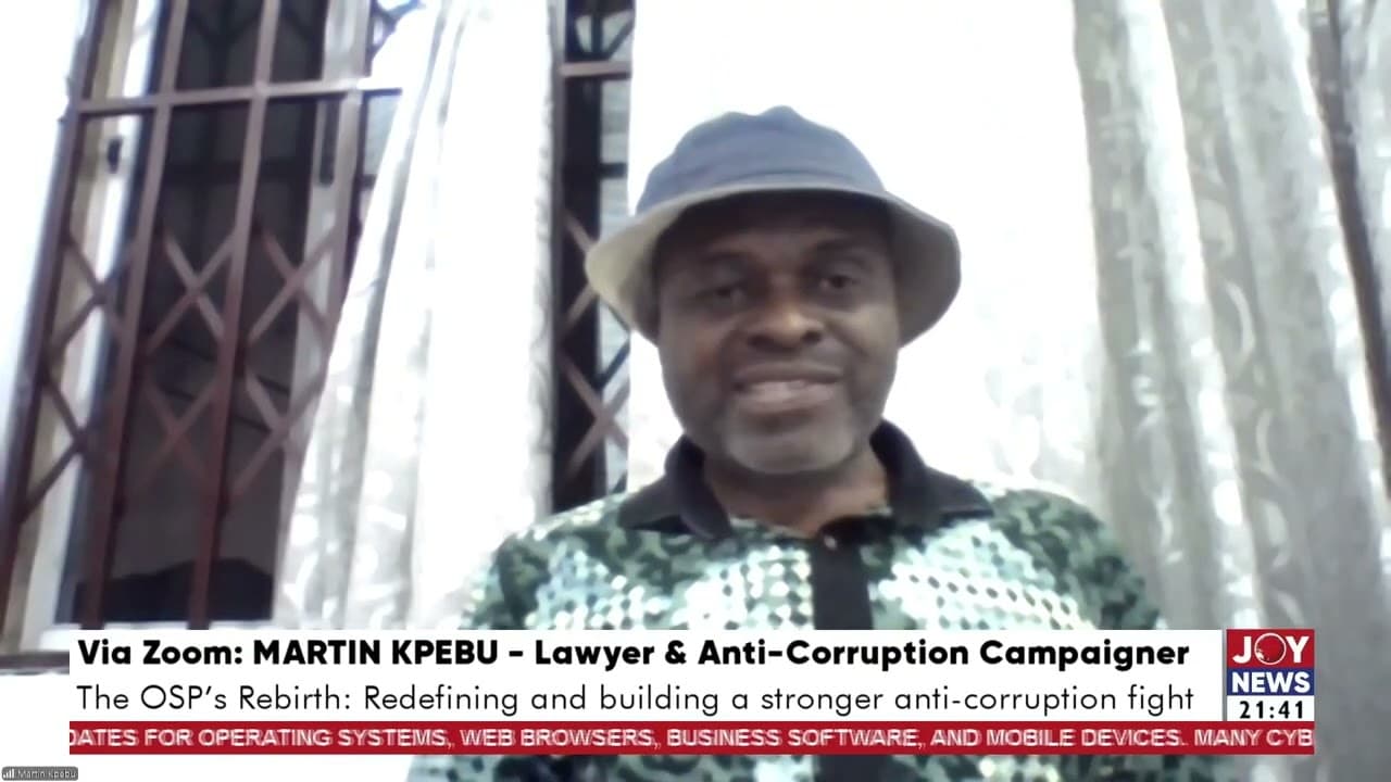 Public trust crisis around Special Prosecutor is fueling attacks on OSP – Kpebu