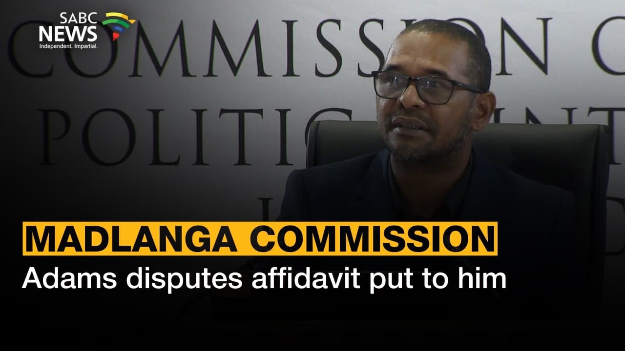 Adams’s truthfulness will be tested by Parly or Commission: Baloyi