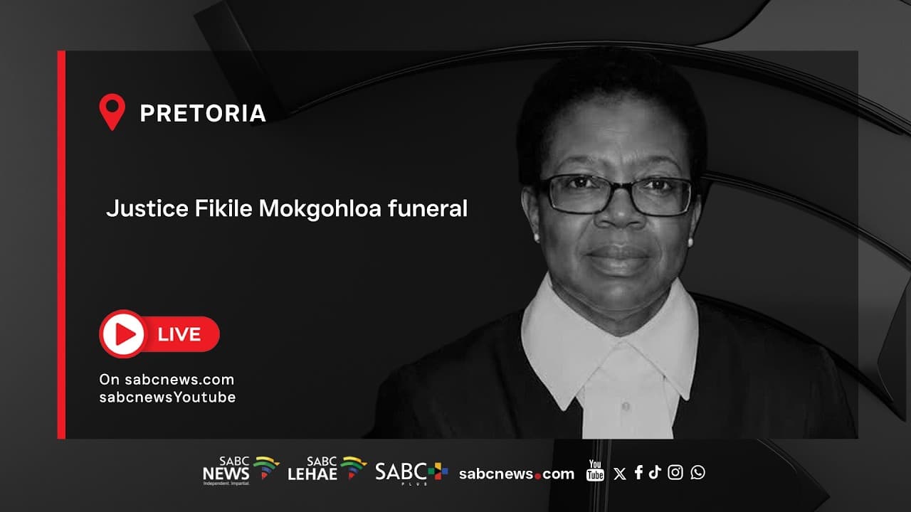 LIVE | Justice Fikile Mokgohloa funeral