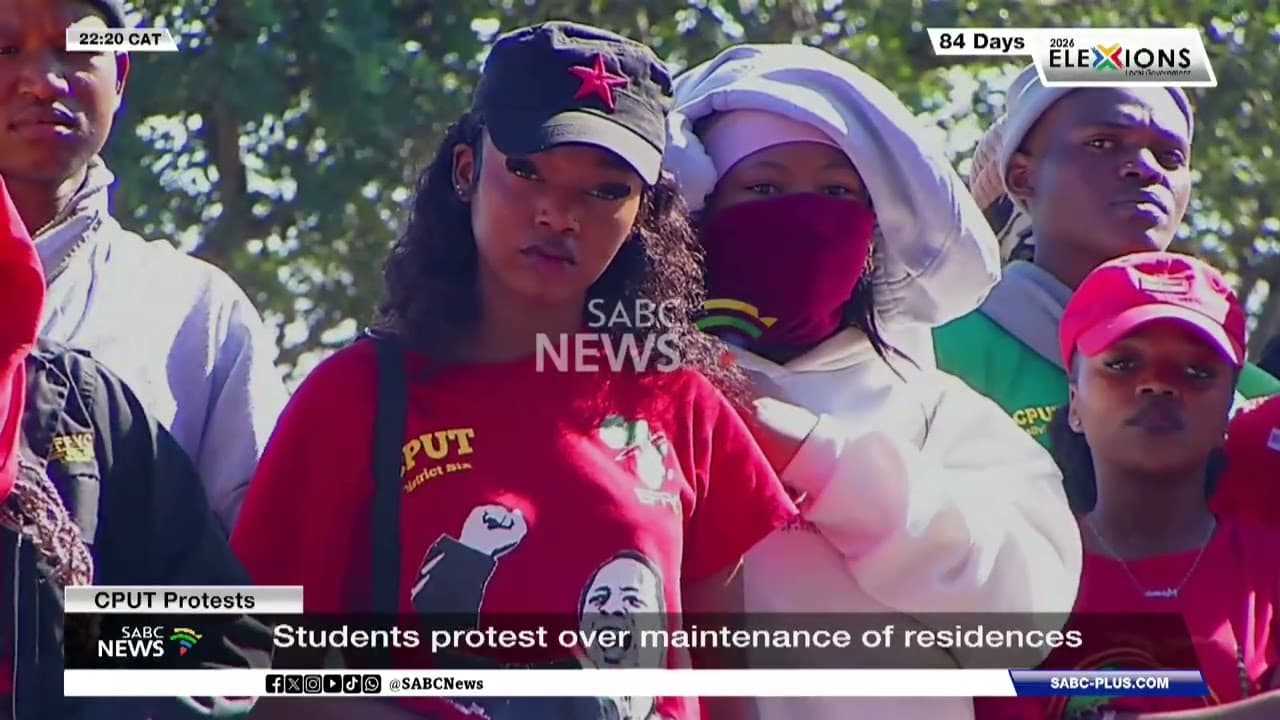 CPUT students take demands to Parliament