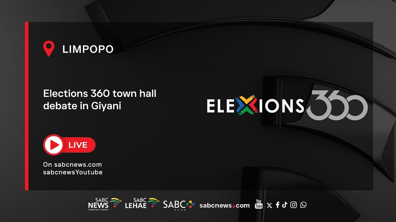 LIVE: Election 360 Debate | Town hall debate in Giyani