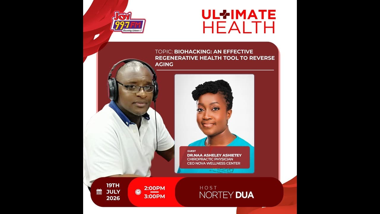 Biohacking: How sunlight can prolong your life, according to Dr Naa Asheley Ashietey