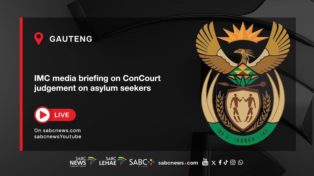 LIVE | IMC media briefing on ConCourt judgement on asylum seekers