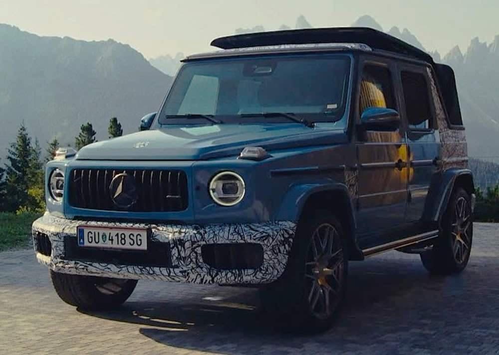 Drop-top Mercedes-Benz G-Class teased again in G63 form