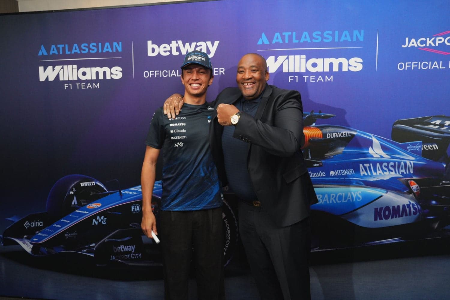 WATCH: Williams F1 driver Alex Albon backs SA’s F1 comeback