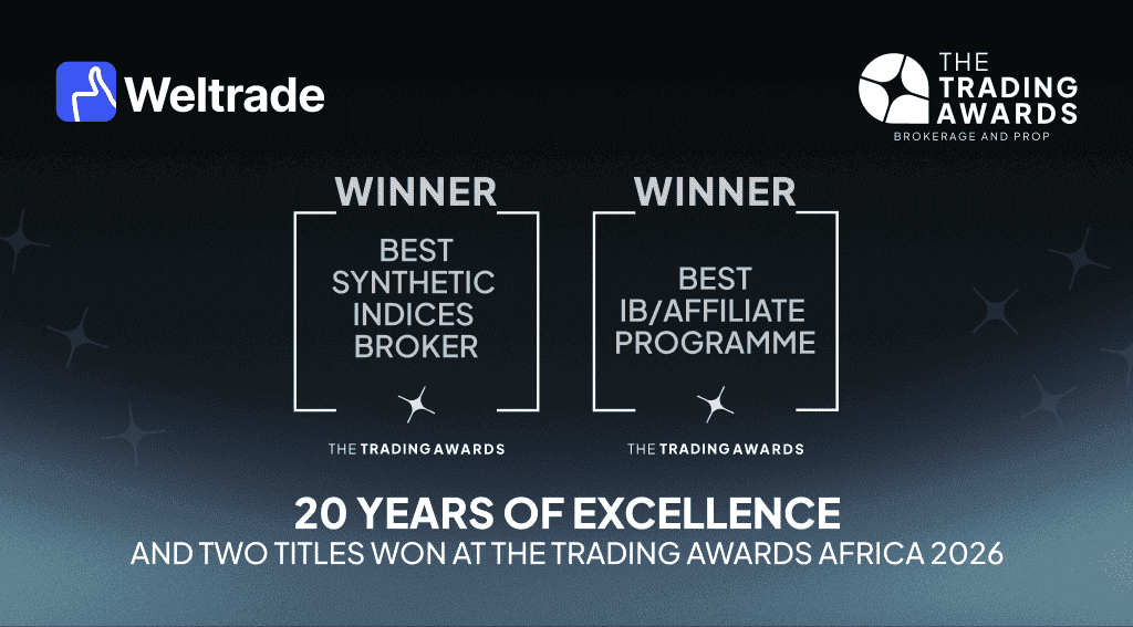 20 years of excellence and two titles won at The Trading Awards Africa 2026