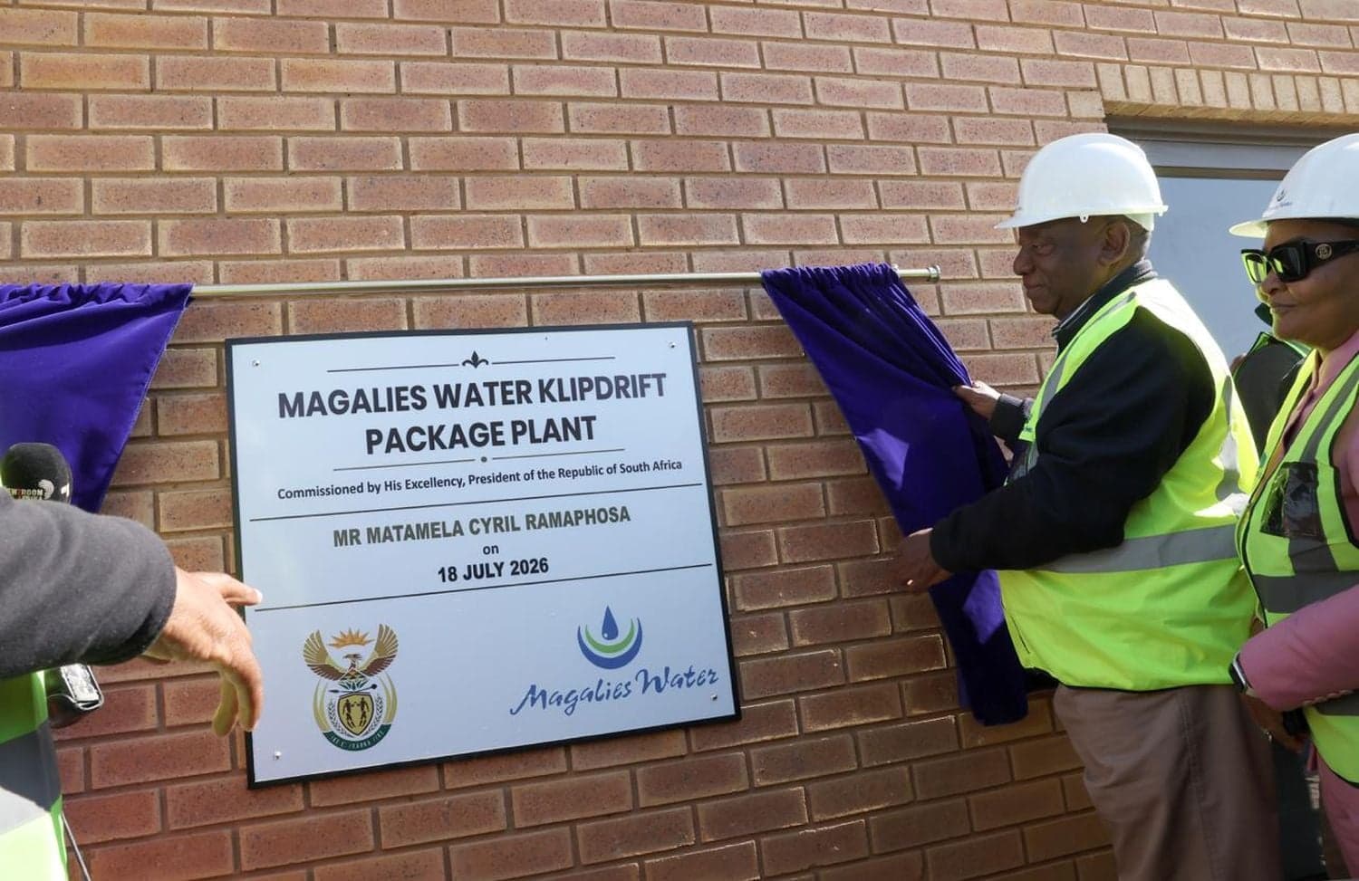 People no longer believe government will deliver, says Ramaphosa at Hammanskraal borehole launch