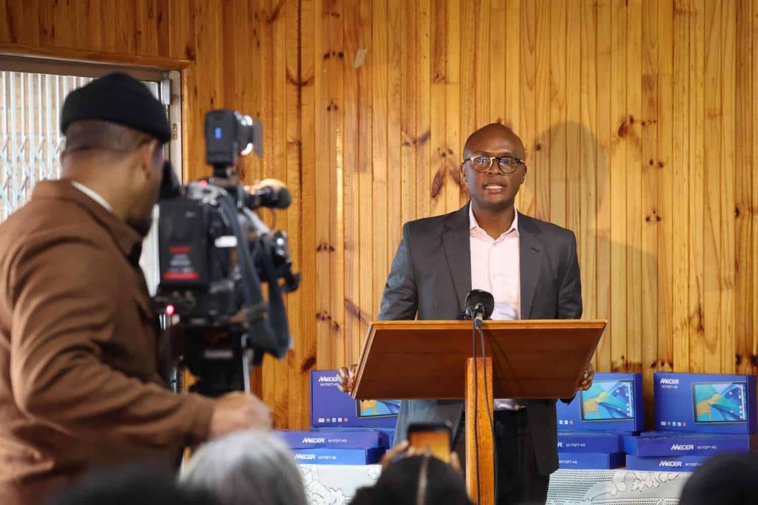 Malatsi dismisses Resolve allegations, hands smart devices to social workers