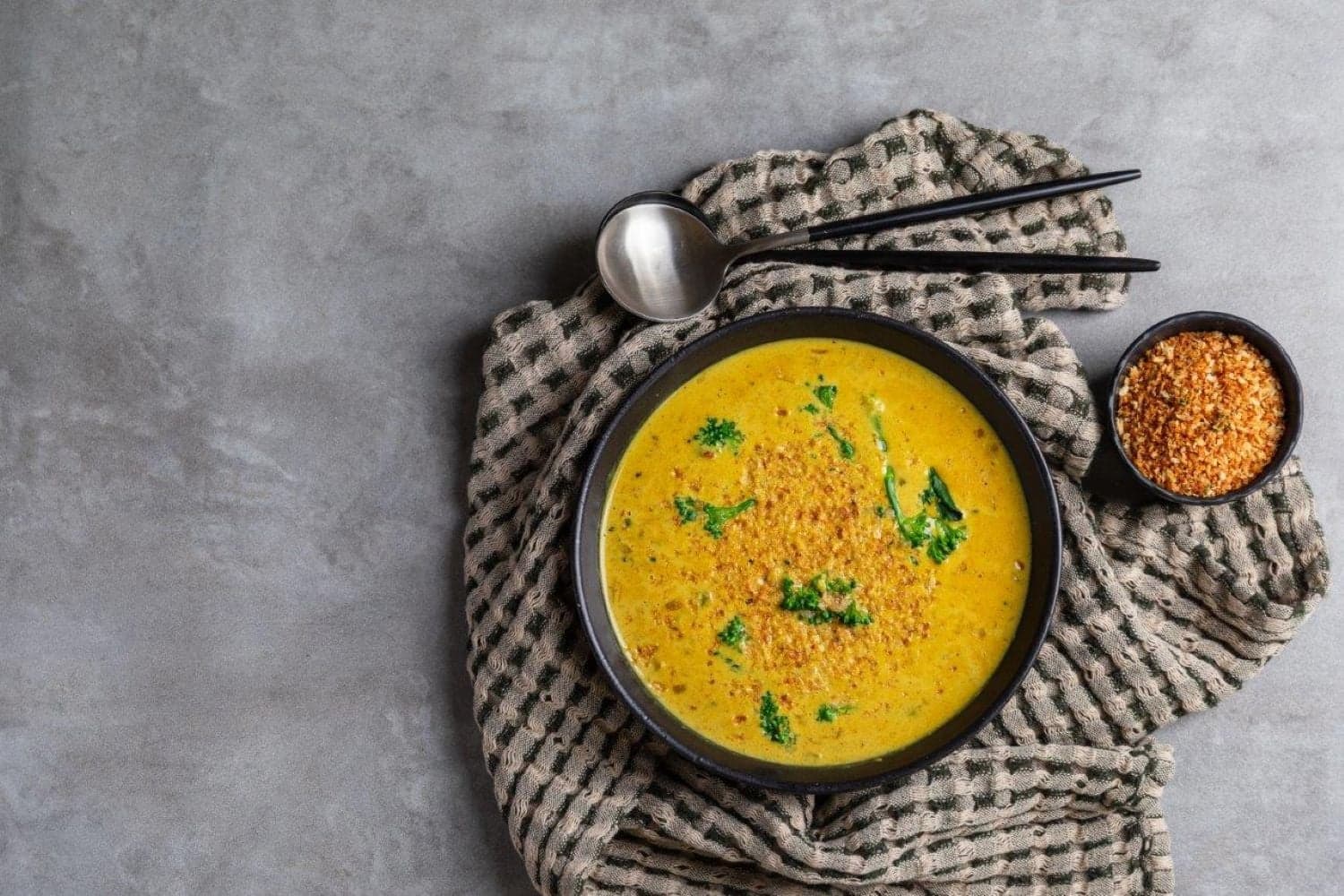 Recipe of the day: Creamy curried broccoli soup