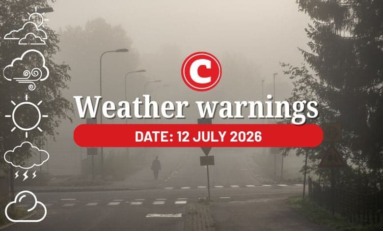 Fine, cool conditions with no severe warnings for Sunday