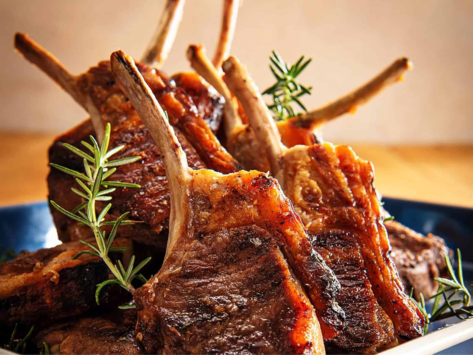 Recipe of the day: Bok-style lamb chops and veggies